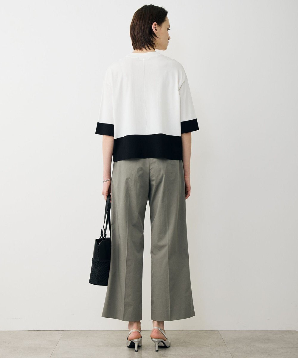 ICB 【先行予約】VIS/NYハイゲージ バイカラーニットT 