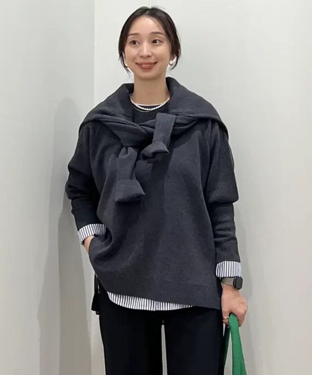 UNFILO L コットンカシミヤニット クルーネック 