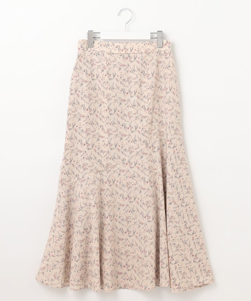 Feroux フラワーモチーフプリント スカート 