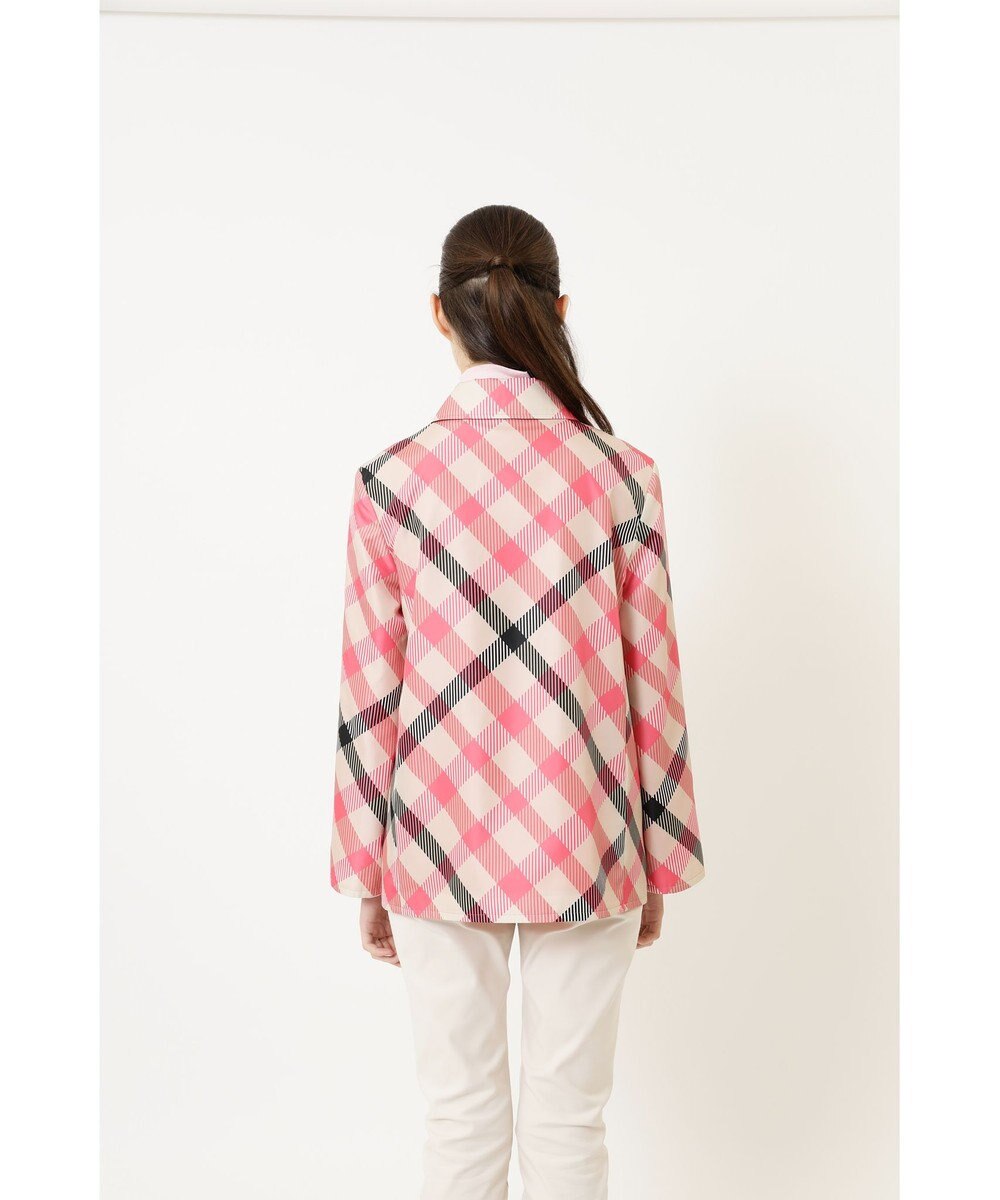 DAKS リバーシブルショート丈ステンカラーコート 