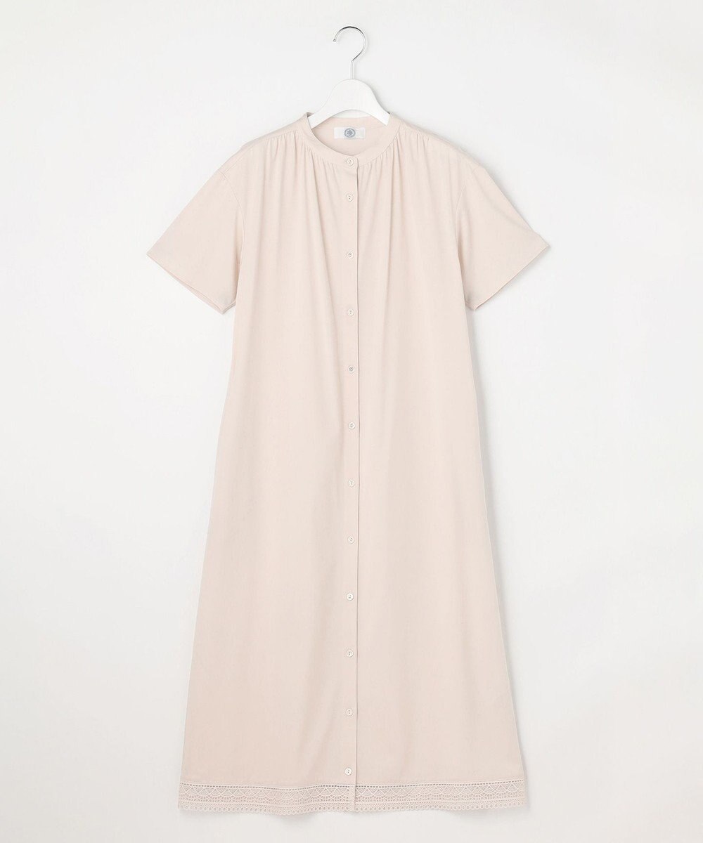 J.PRESS LADIES L 【WEB限定】プレーティングジャージー ワンピース 