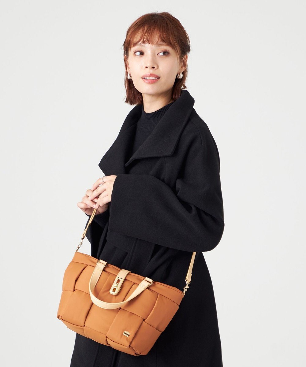 LA BAGAGERIE パデットブロック2WAYミニトート 