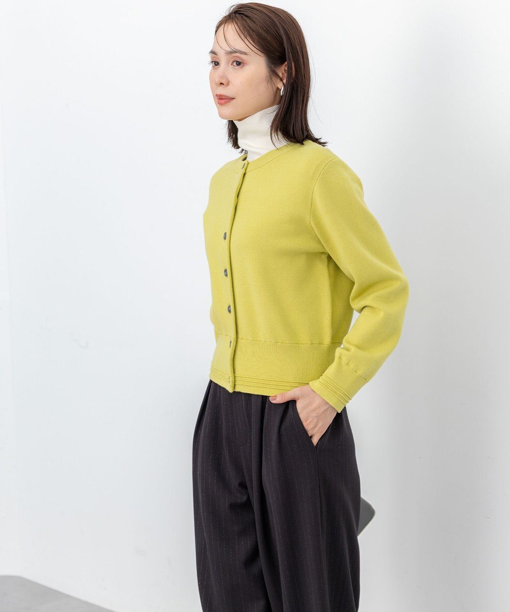 組曲 S 【加藤ローサさん着用】スムースストレッチジャケット カーディガン 