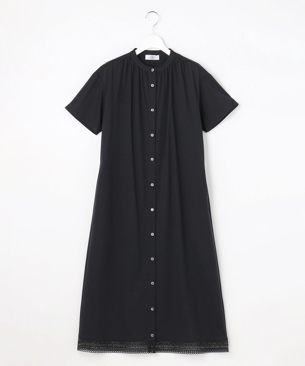 J.PRESS LADIES L 【WEB限定】プレーティングジャージー ワンピース 