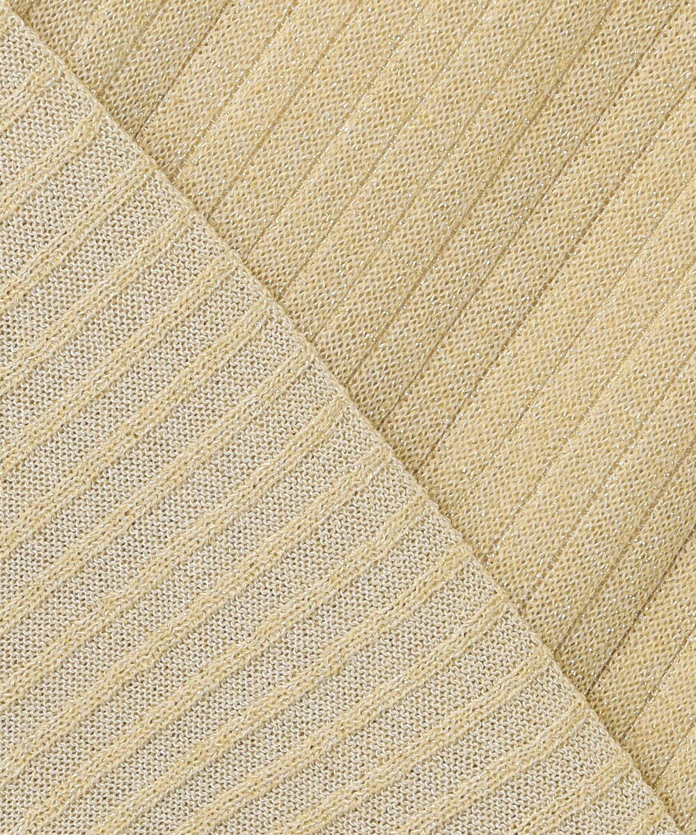 uncrave 【手洗い可】ラメ シアー ハイネック ニット（uncrave STANDARD） 