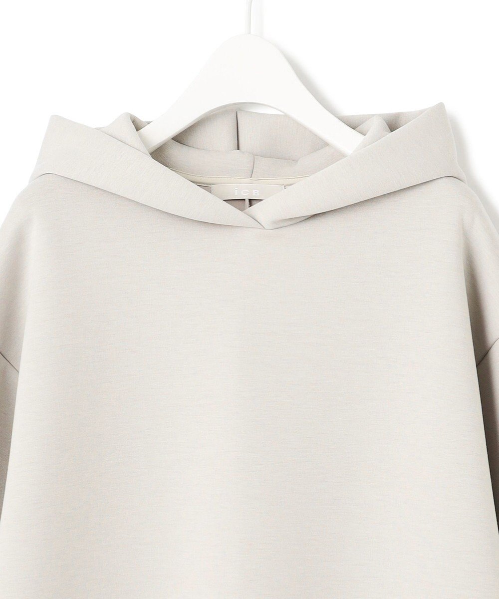 ICB 【WEB限定・洗える】ソフトダンボール フーディワンピース 