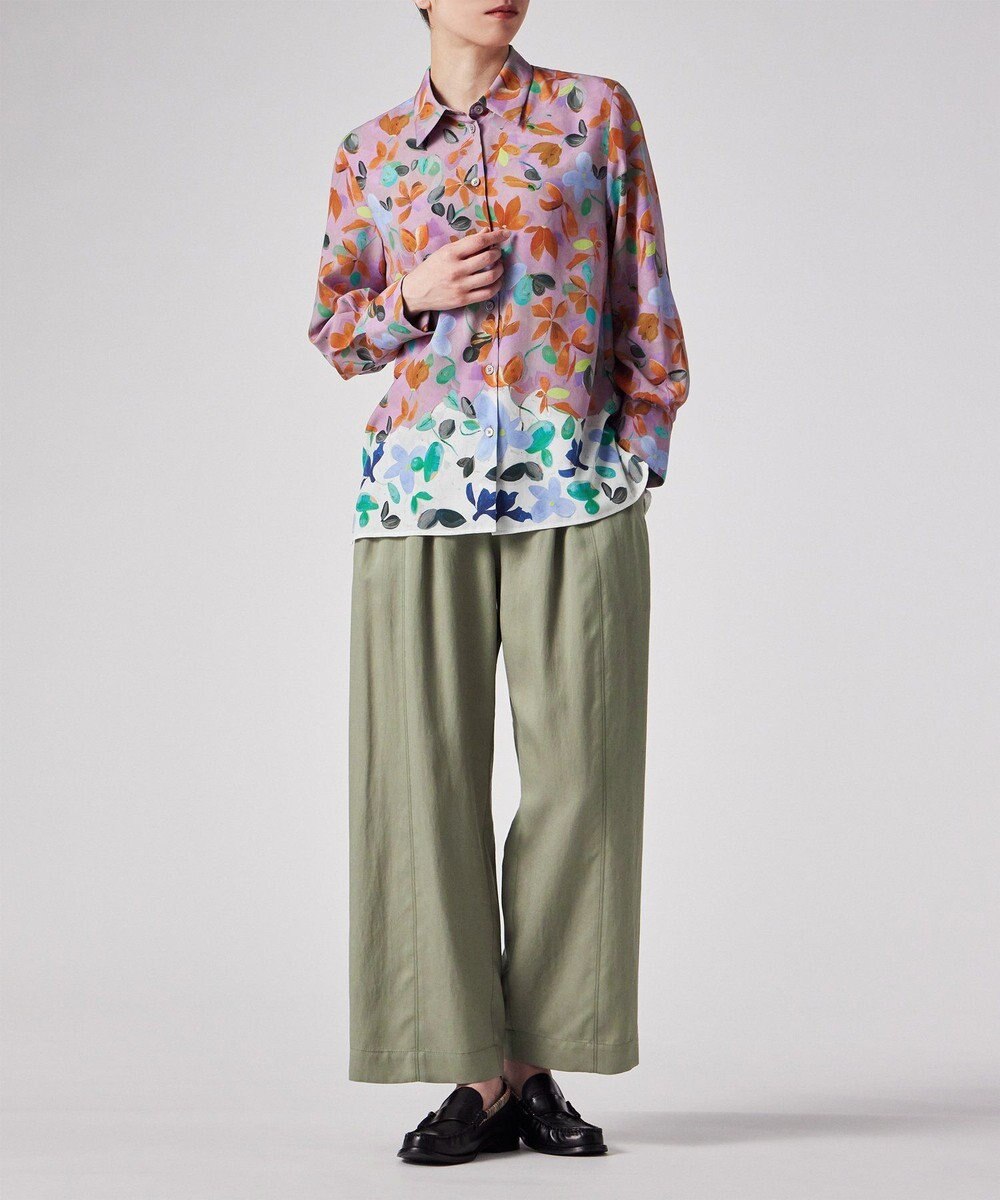 Paul Smith ツイル タック パンツ 