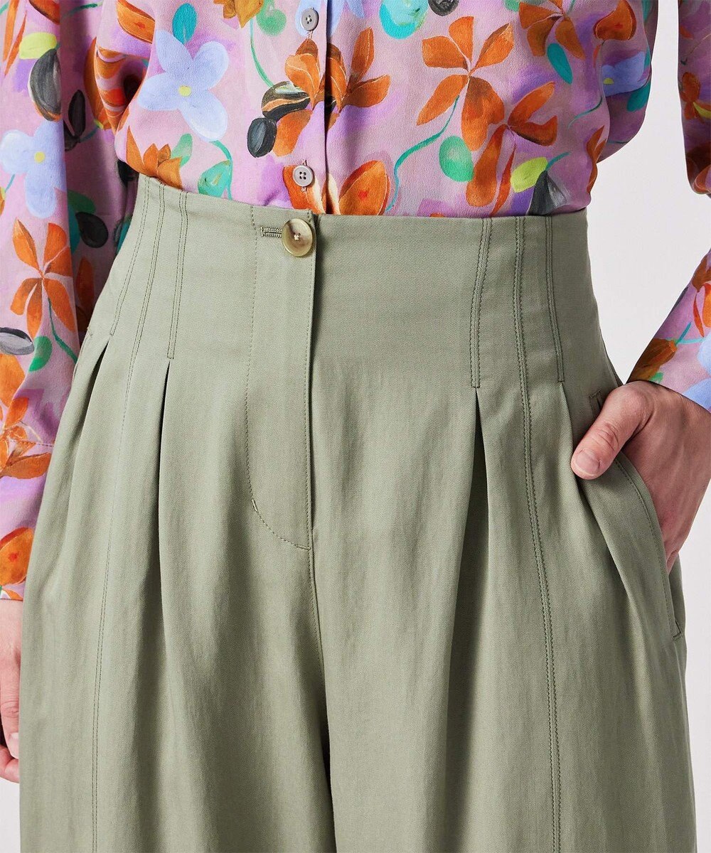 Paul Smith ツイル タック パンツ 