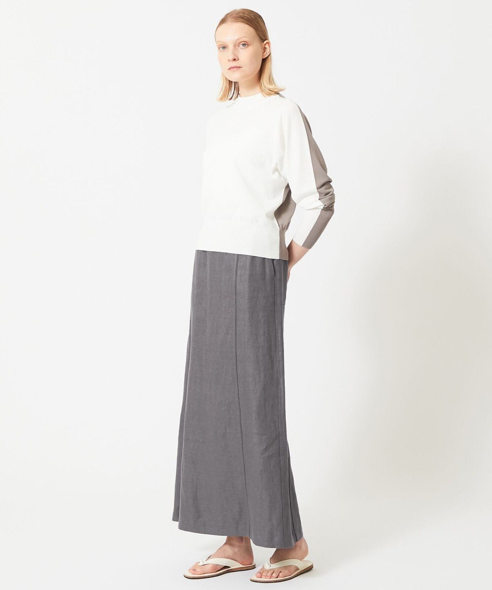 BEIGE， BURDOCK / Iラインスカート 