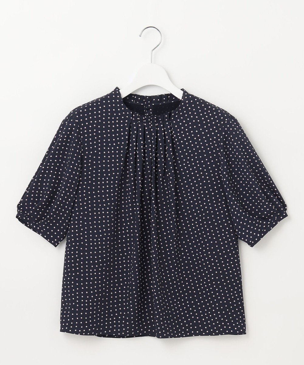 J.PRESS LADIES スクエアキカプリント カットソー 