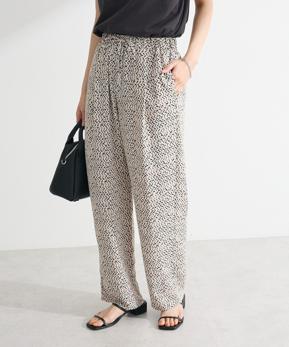 Green Parks 柄イージーパンツⅢ（テーパード） 