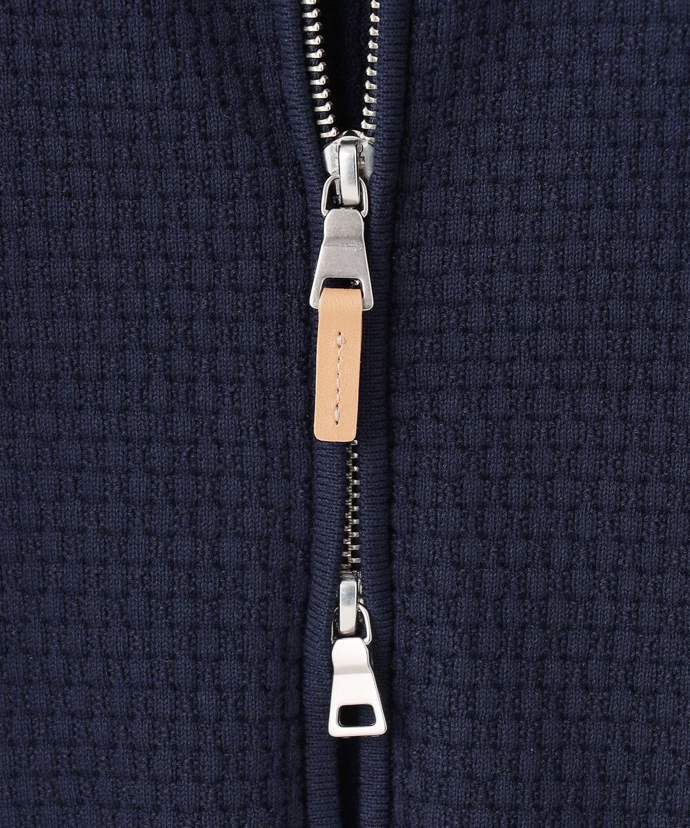J.PRESS MEN 【High twist links】フルジップカーディガン 