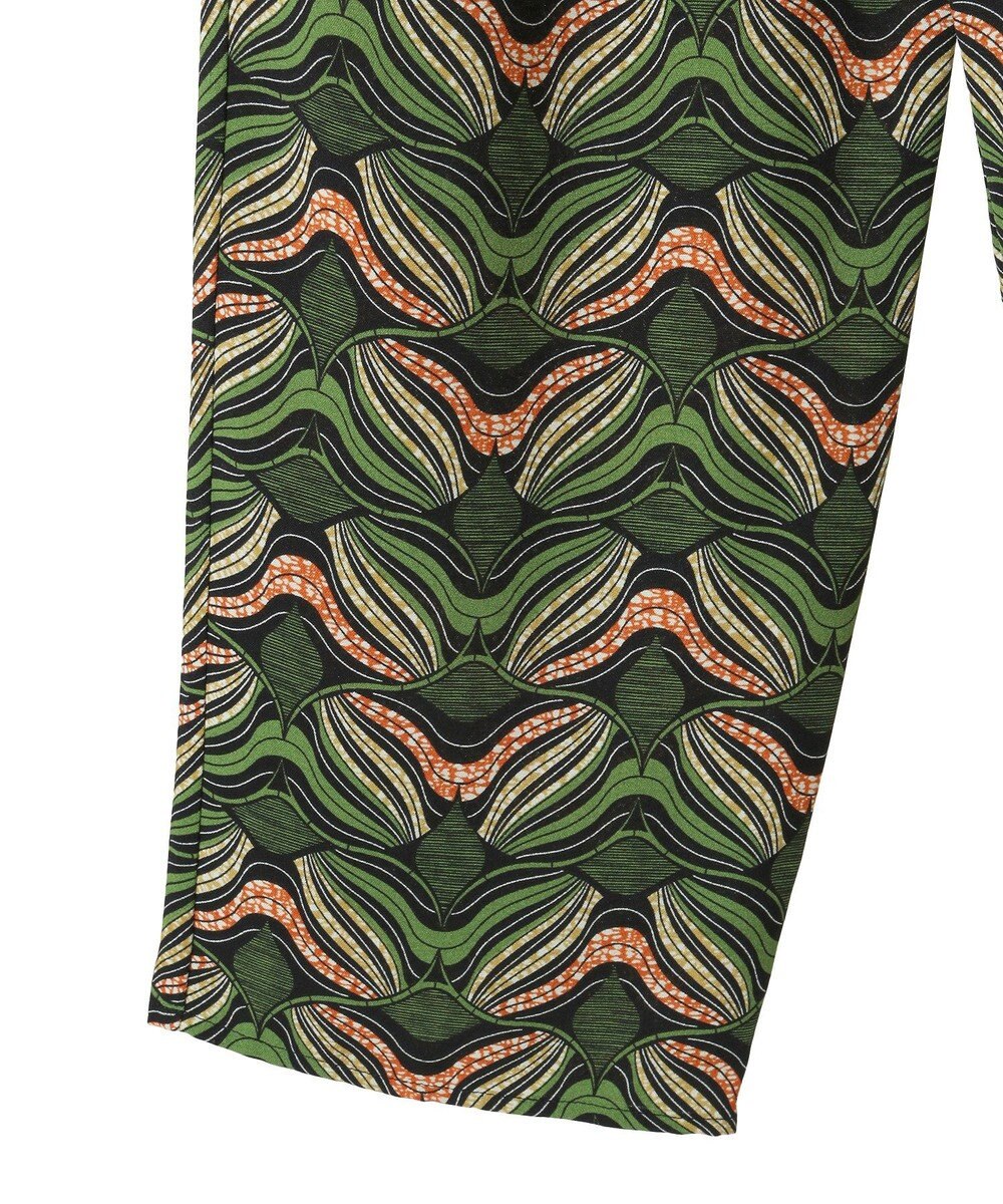 Green Parks 柄イージーパンツⅢ（テーパード） 