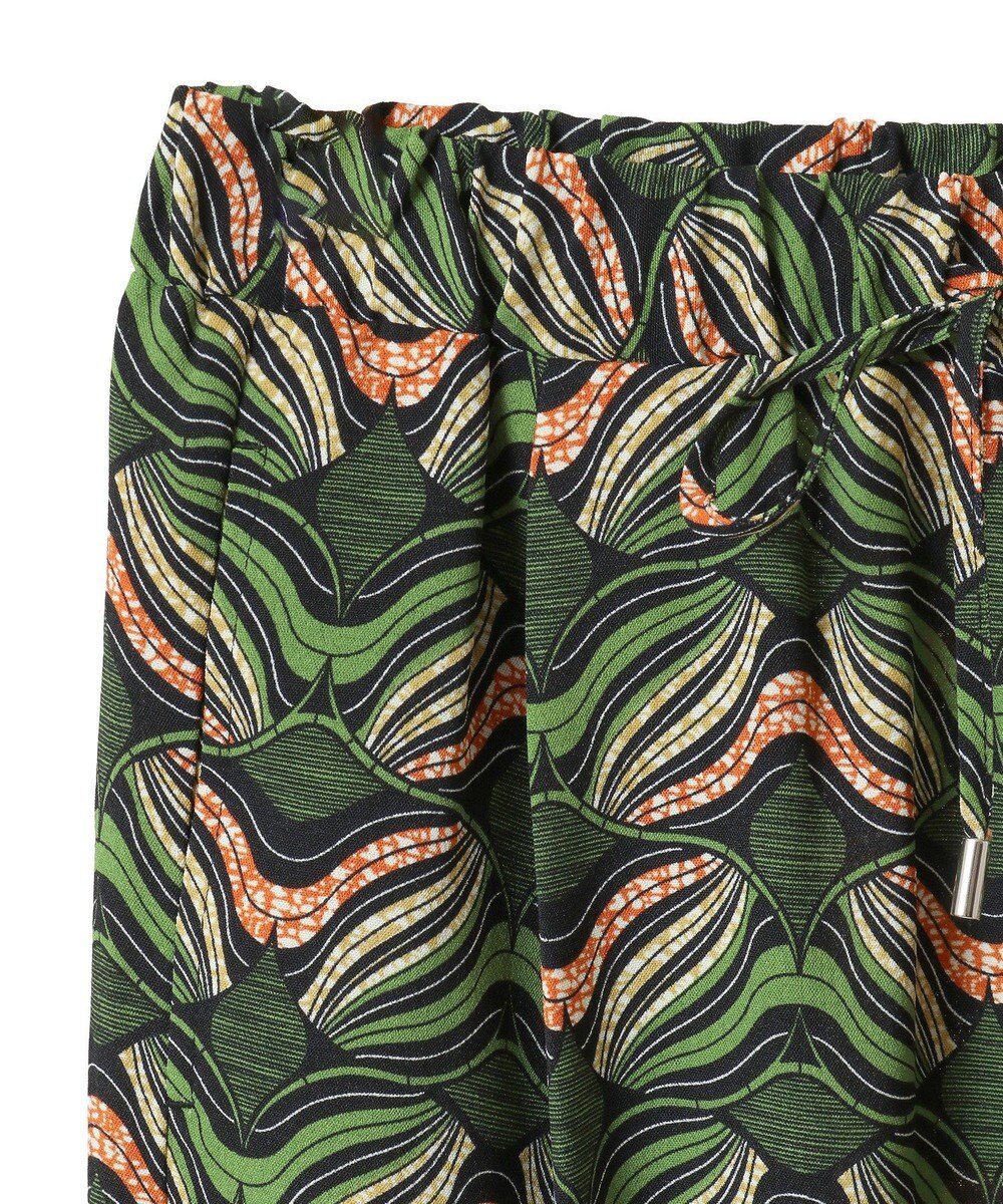 Green Parks 柄イージーパンツⅢ（テーパード） 