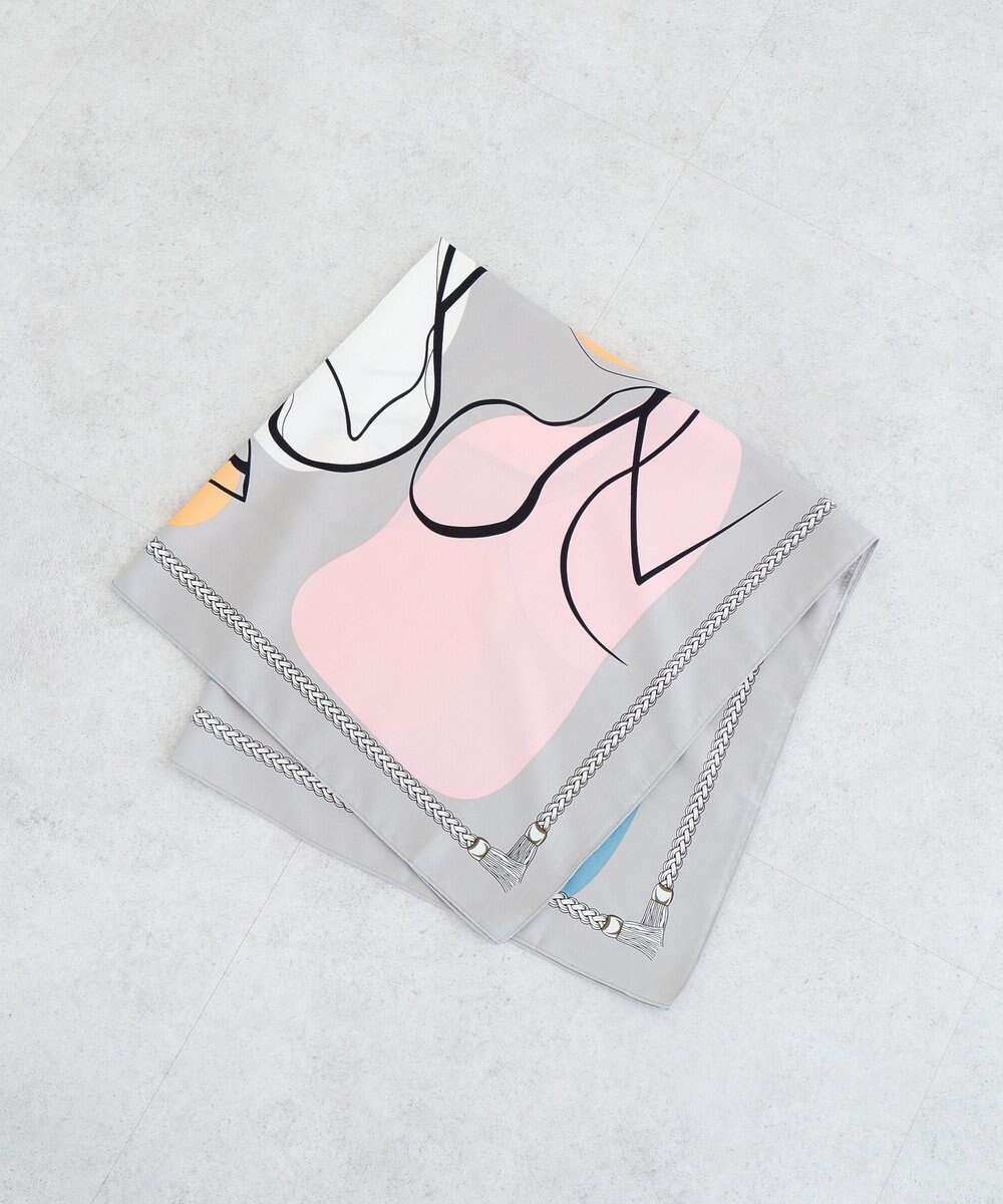 Green Parks ・モダンパターンスカーフ　９０×９０ 