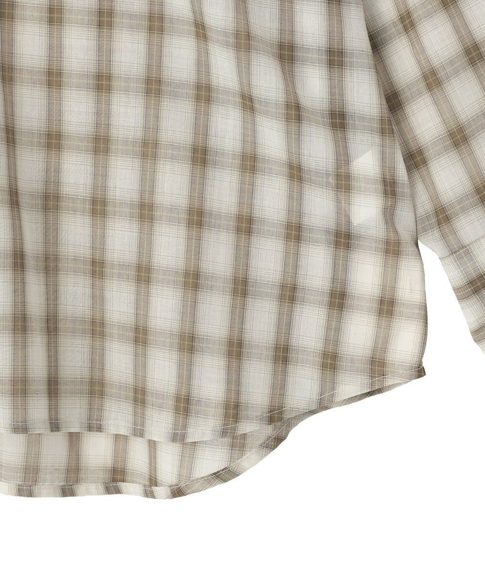 AMERICAN HOLIC シアーチェックシャツ 