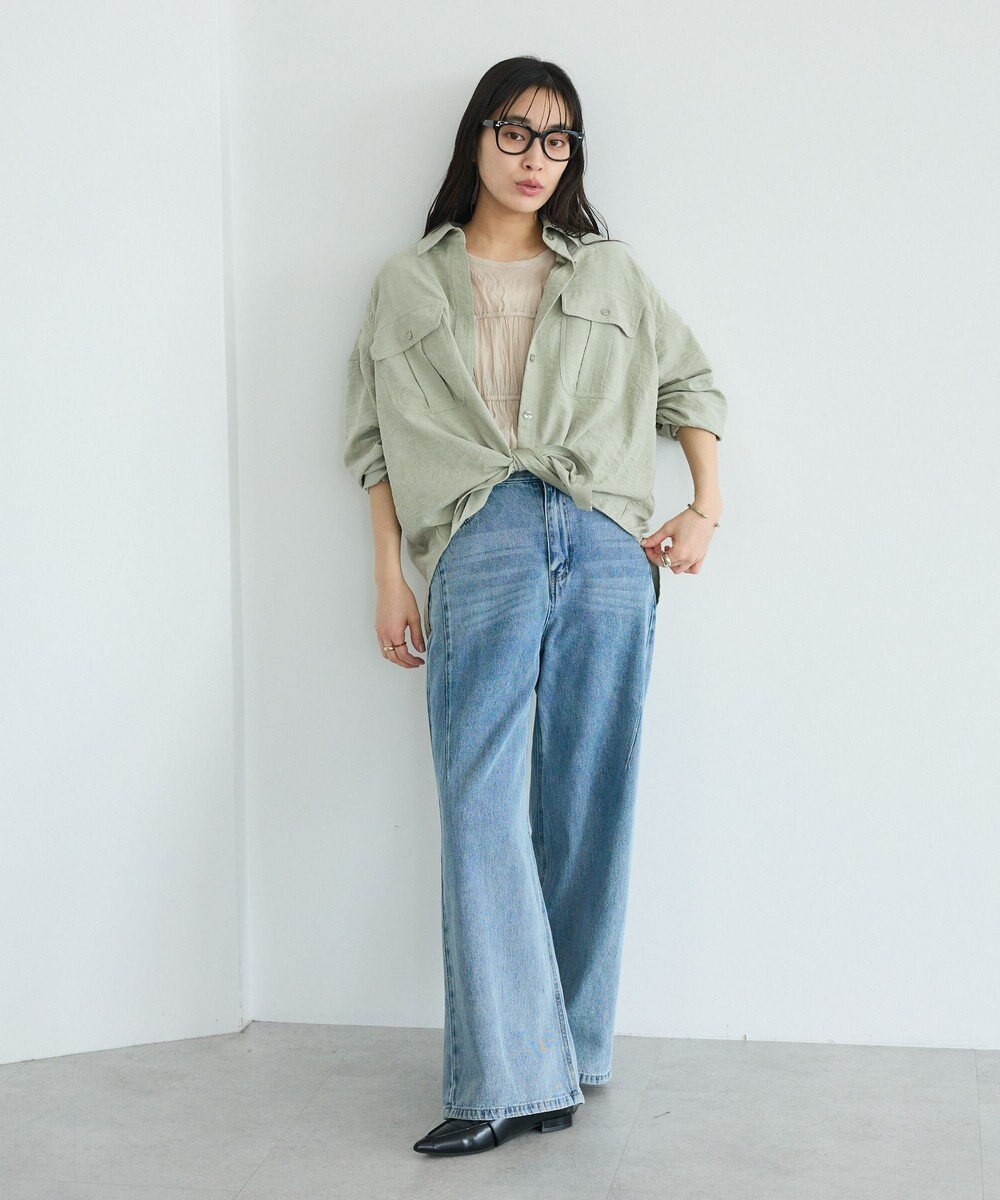 CRAFT STANDARD BOUTIQUE とろみワークシャツ 