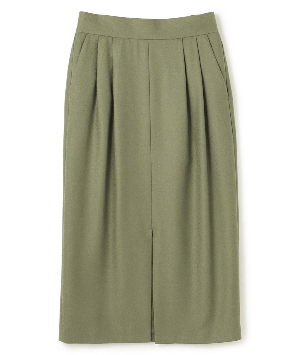 BEIGE， 【VERY NaVY12月号掲載】TERNES / 2タックウールスカート 