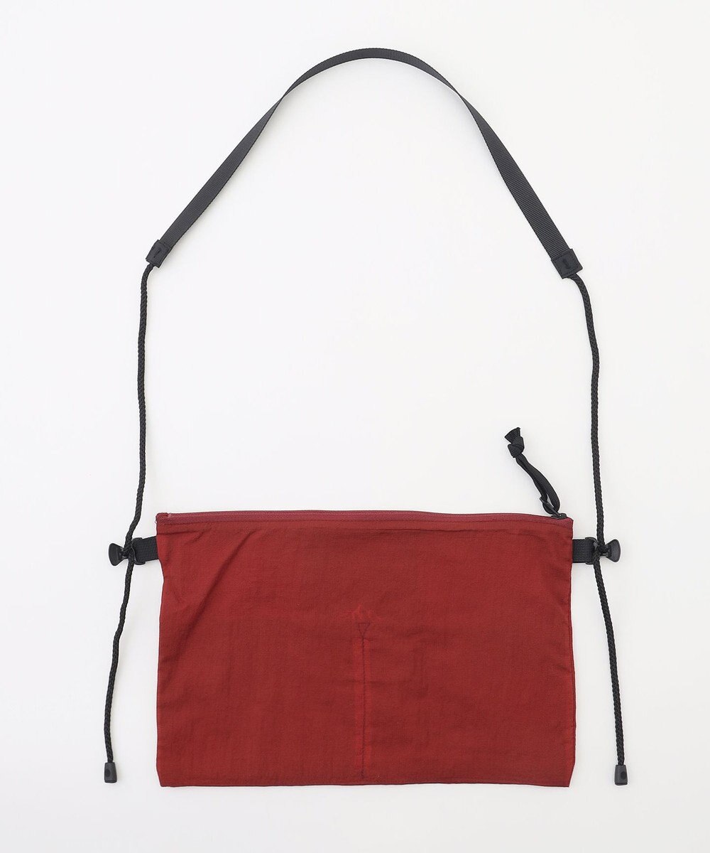 JOSEPH ABBOUD MOUNTAIN 【軽量/ECO撥水/小さくたためる】ナイロンフライリップサコッシュ 