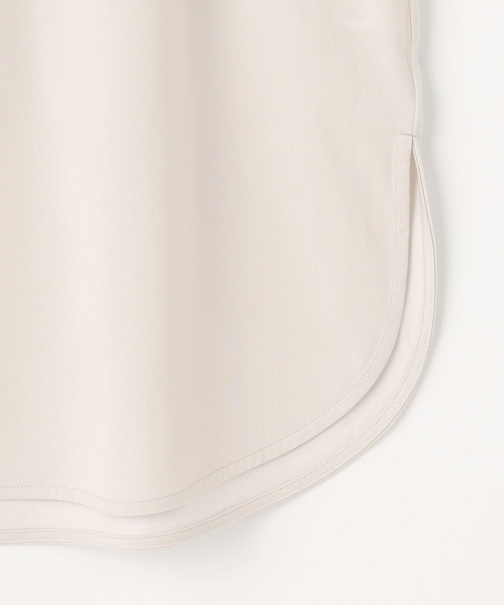 J.PRESS LADIES 【吸水速乾】プレーティングジャージー シャツテール カットソー 