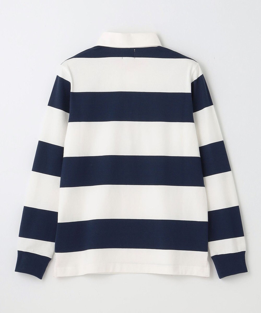 J.PRESS KIDS 【140-170cm】J.ボーダー ラガーシャツ 