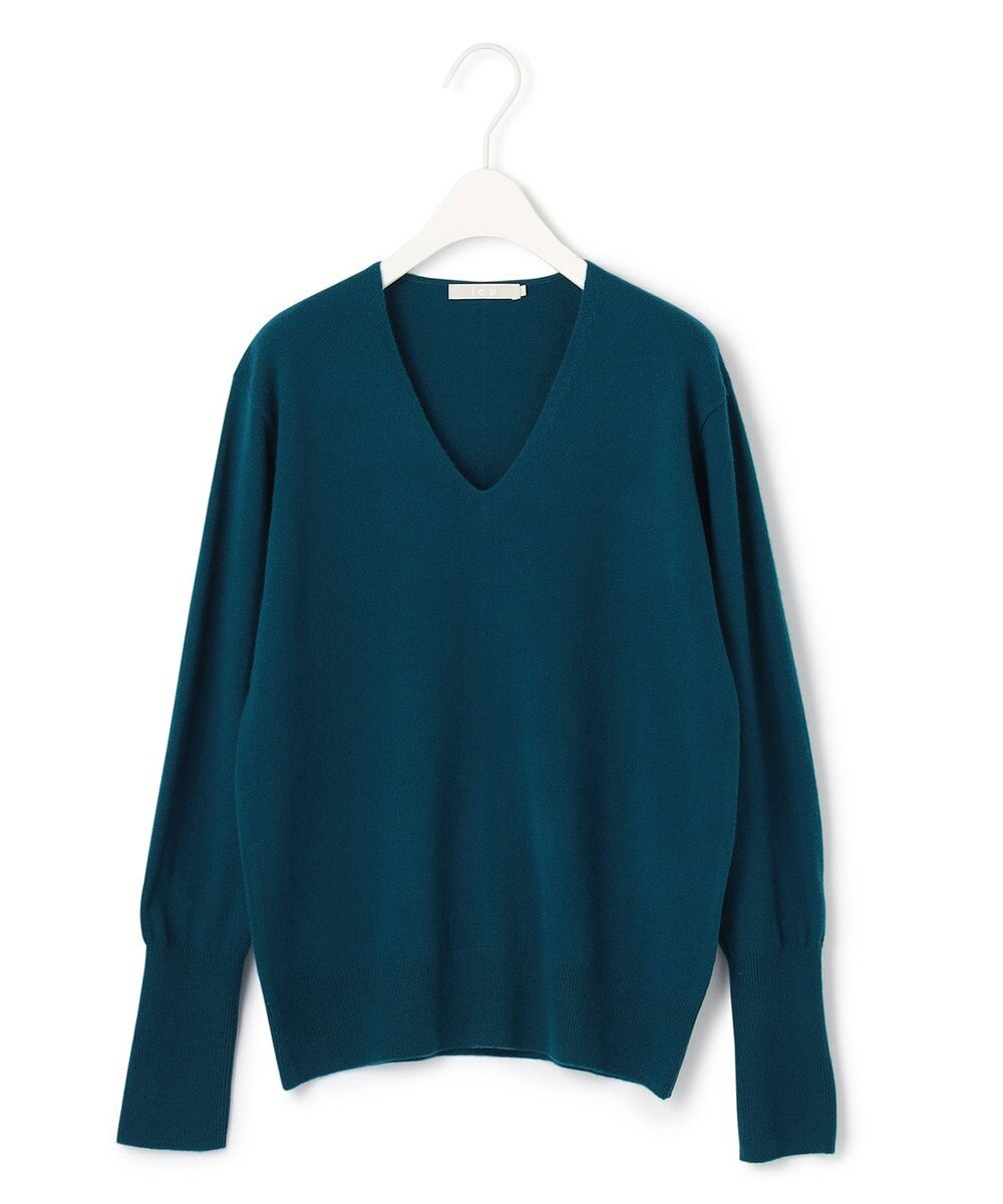 ICB 【人気のため新色追加・WEB限定カラーあり】ソフトウールハイゲージ Vネックニット 