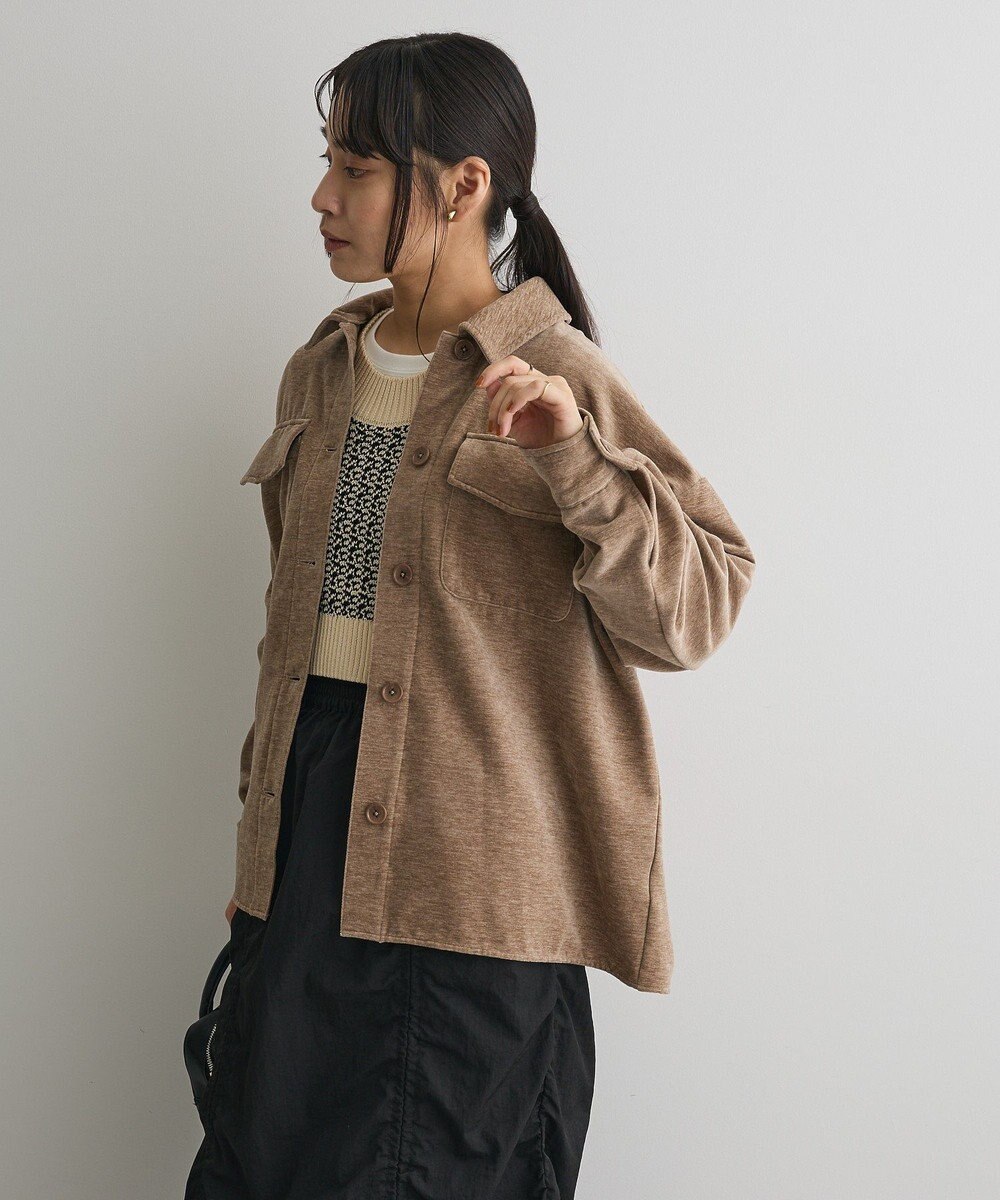 CRAFT STANDARD BOUTIQUE ベロアシャツジャケット 