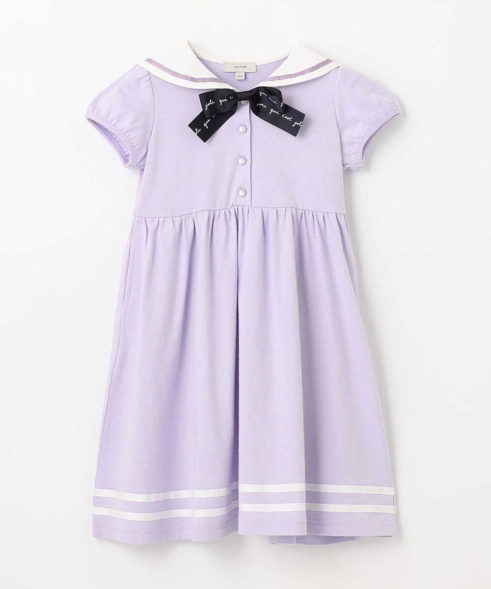 ANY KIDS セーラーカラー ワンピース 
