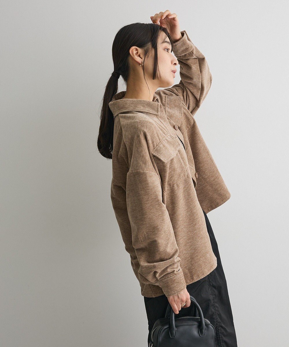 CRAFT STANDARD BOUTIQUE ベロアシャツジャケット 