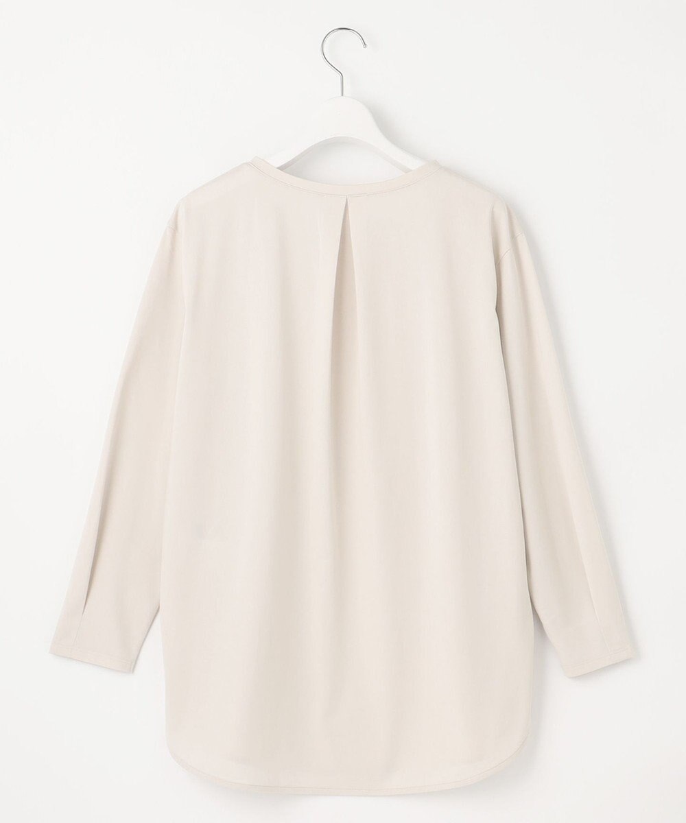 J.PRESS LADIES 【吸水速乾】プレーティングジャージー シャツテール カットソー 