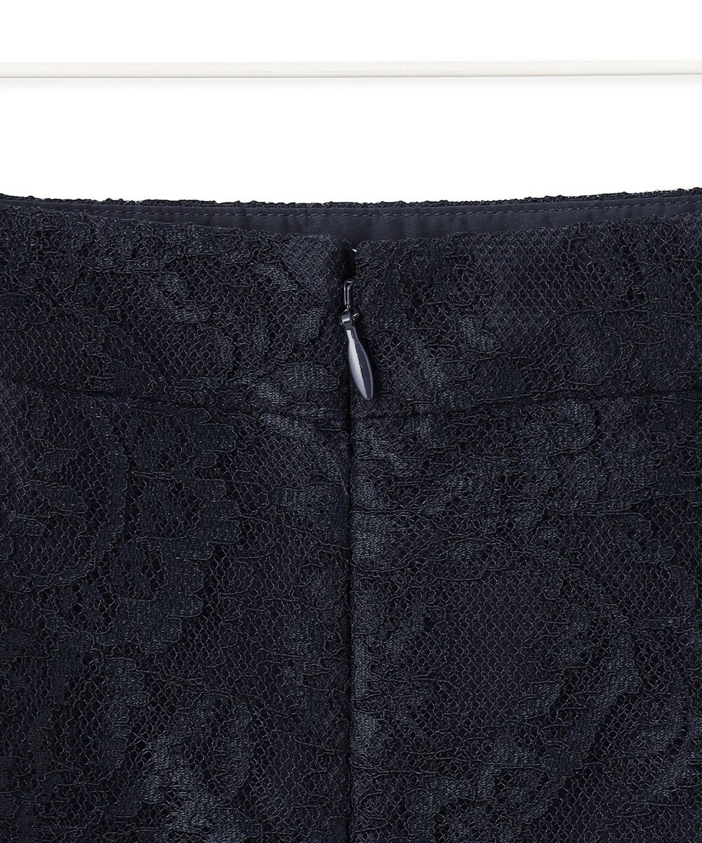 ICB 【洗える】ナイロンラッセルレース ナロースカート 