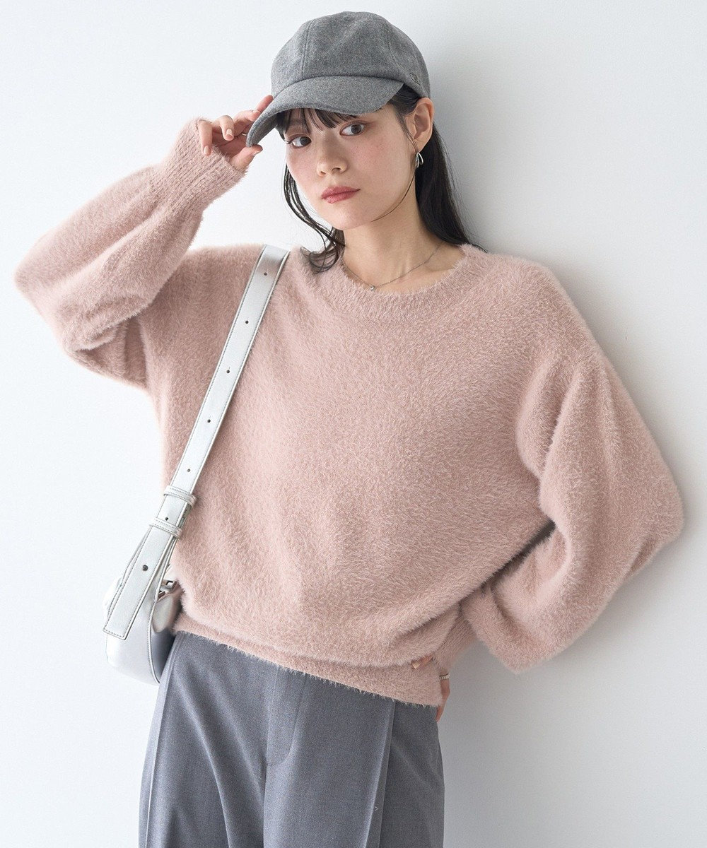 earth music&ecology ミニシャギープルオーバー 