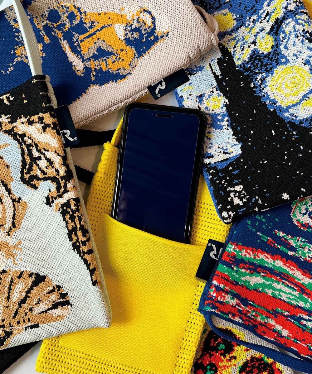 ROOTOTE 8350【スマホ入れ】LT.サコッシュ.ami.アート-A 