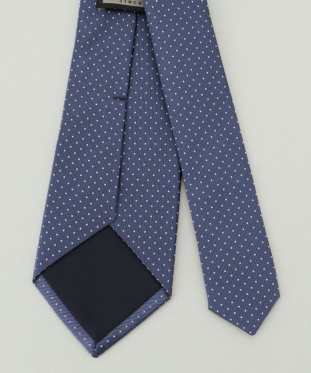 GOTAIRIKU 定番【日本製】シルク ネクタイ_ピンドット 