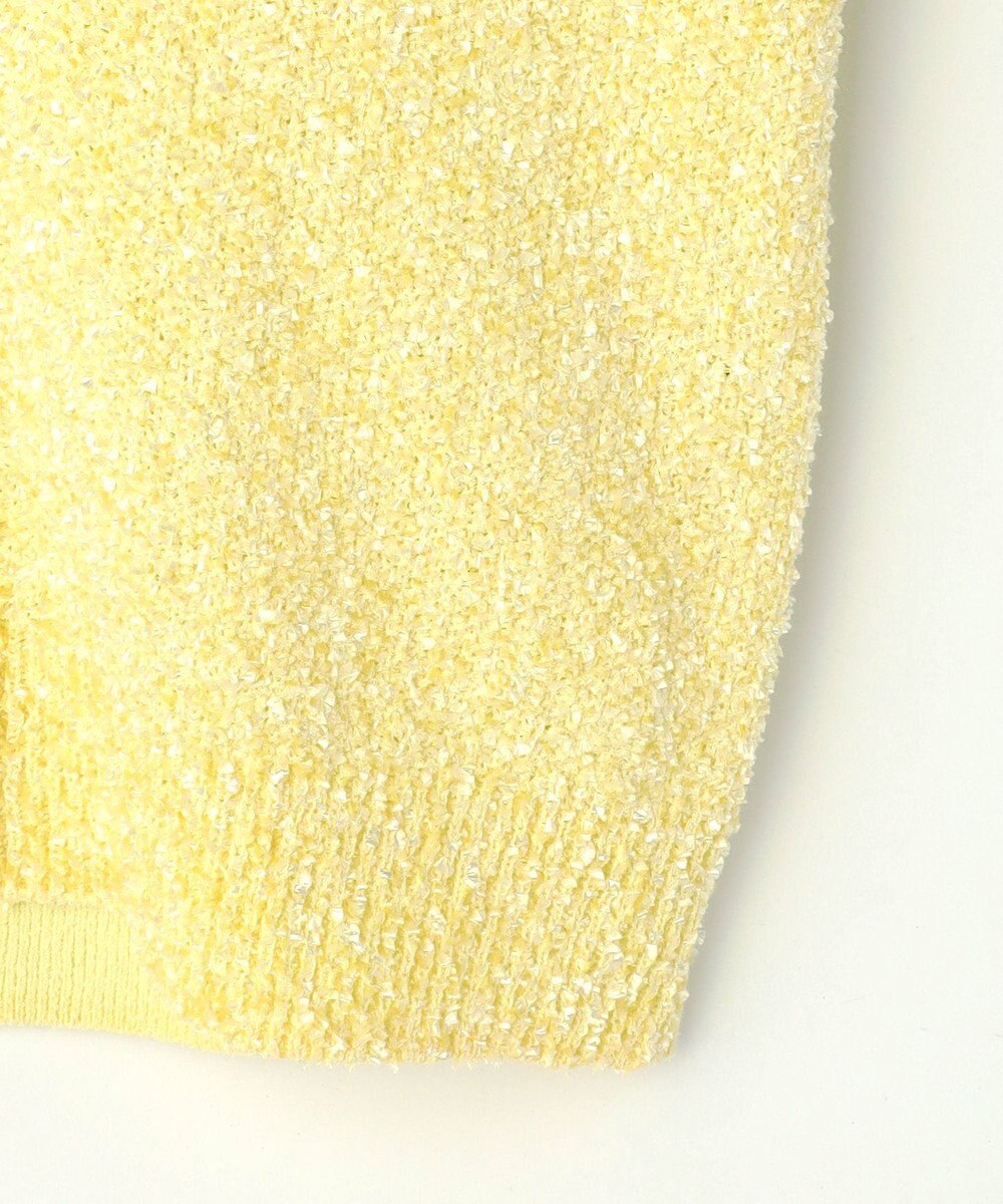 自由区 S ブークレミックスツイードニット カーディガン 