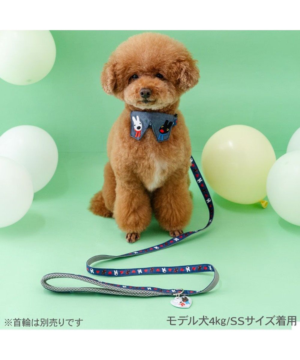 PET PARADISE リサとガスパール ハート柄 リード ４Ｓ～３Ｓ 