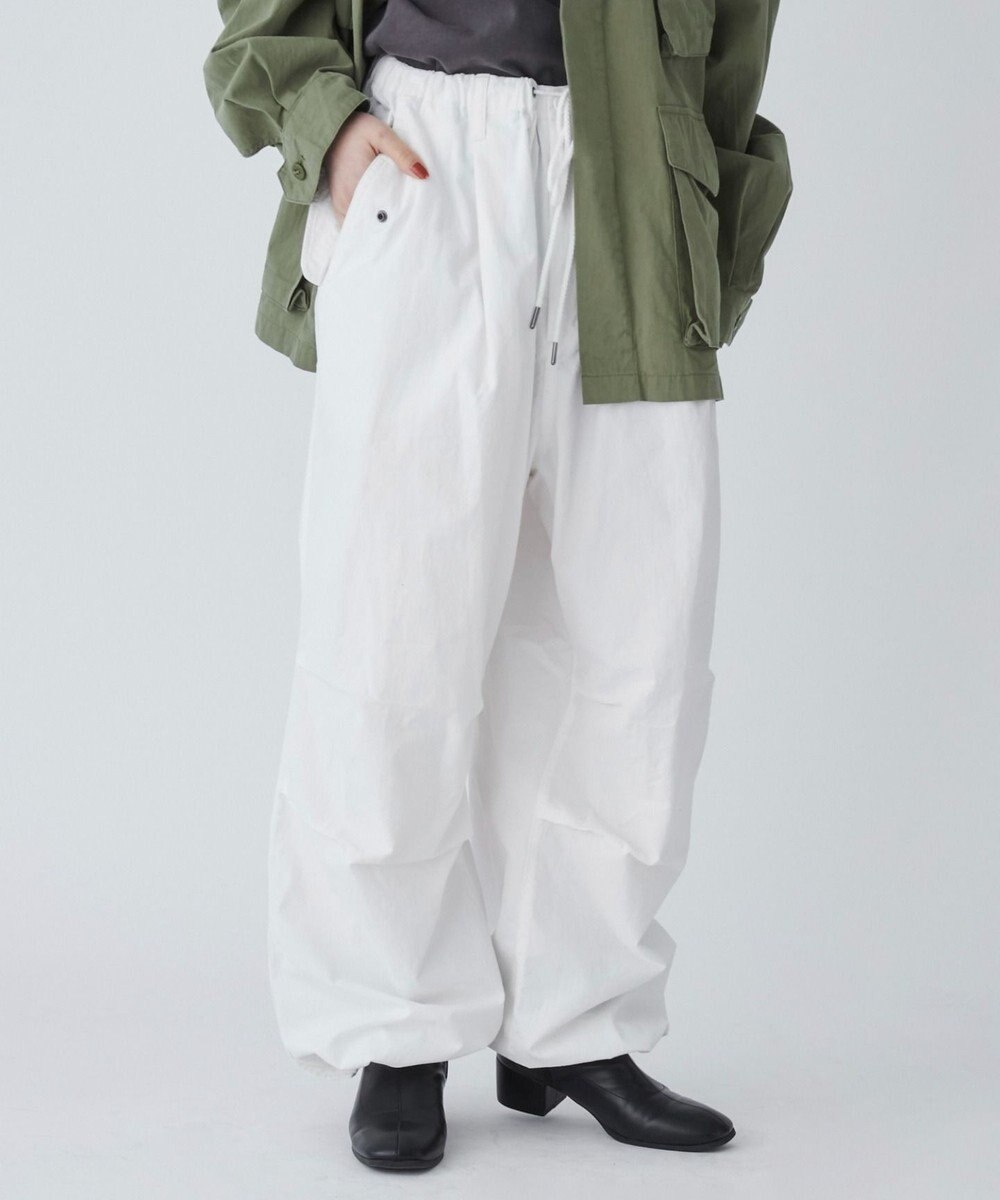 WEGO サイドスリットパラシュートパンツ 