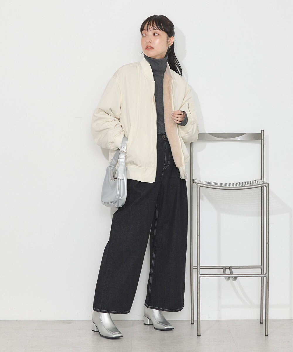 earth music&ecology リバーシブルMA-1 