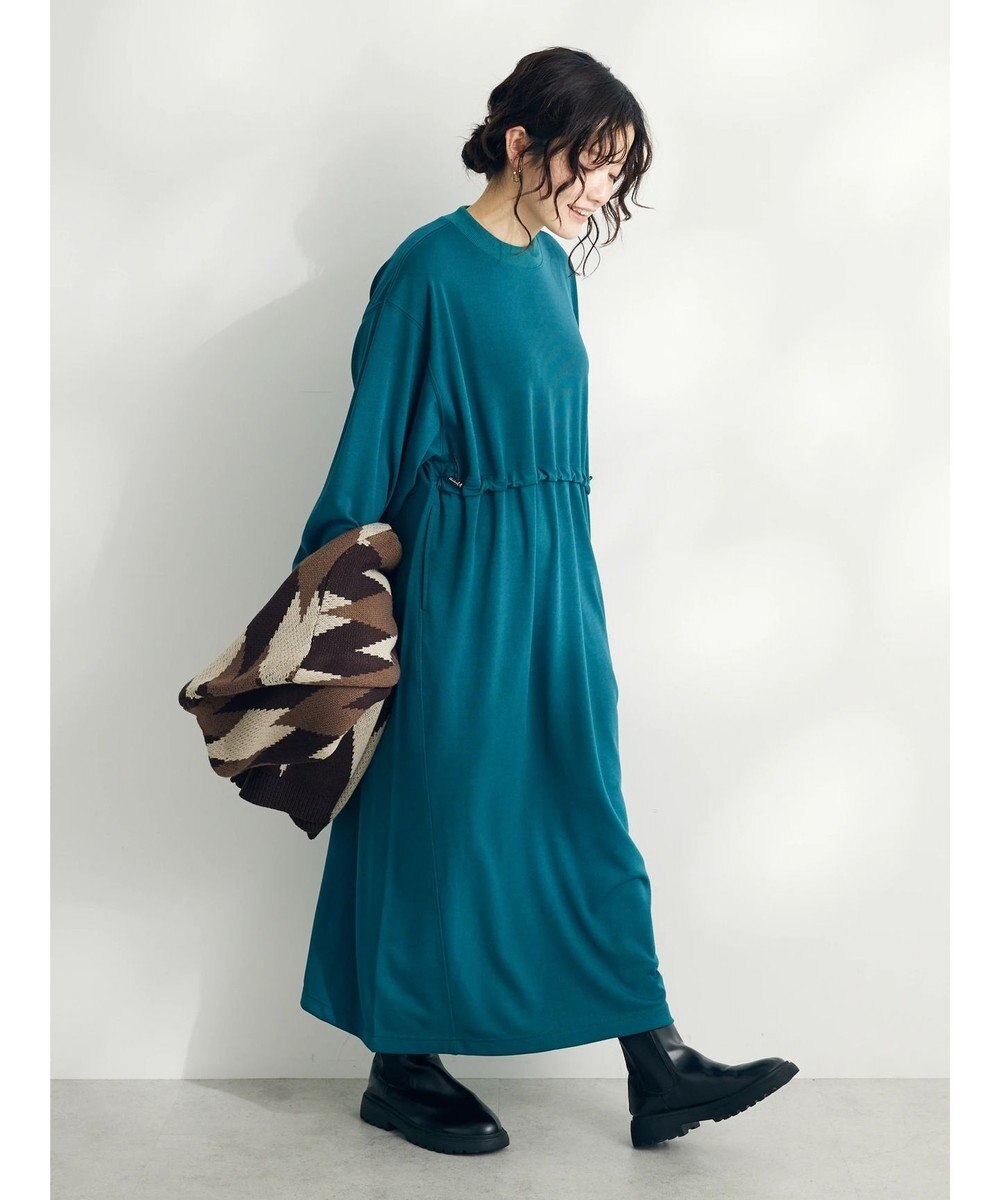 CRAFT STANDARD BOUTIQUE ポンチウエストドロストワンピース 