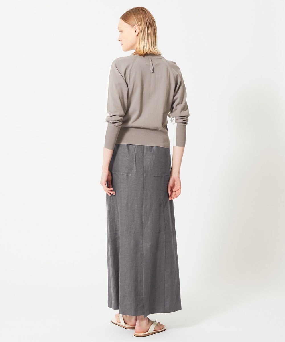 BEIGE， BURDOCK / Iラインスカート 