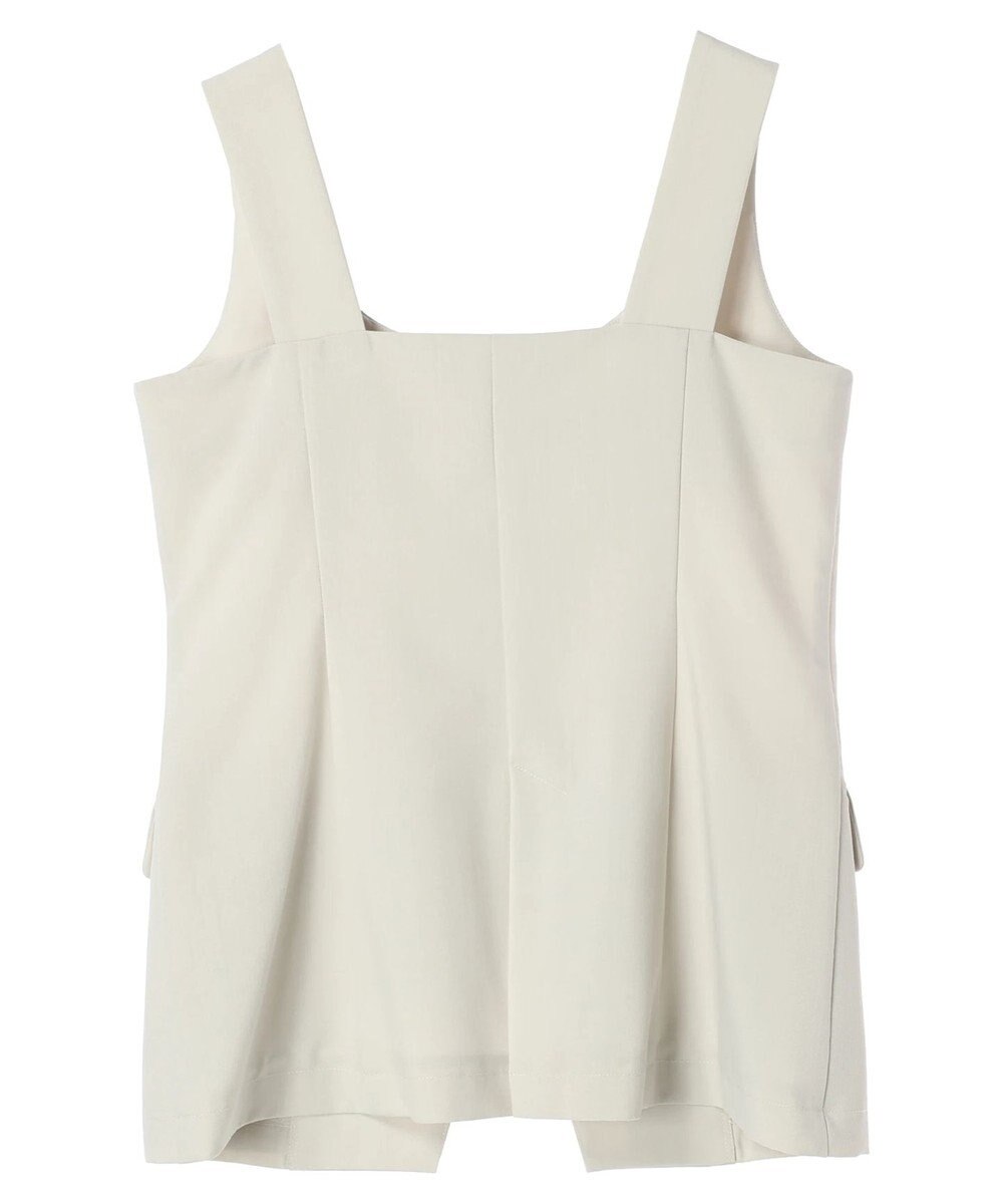 YECCA VECCA リネンライクビスチェベスト 