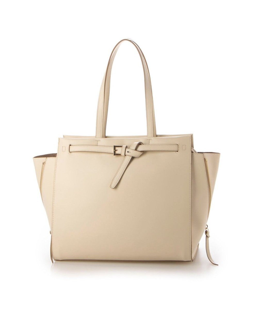 UNBILLION カシュカシュ cachecache / ベルトディテールサイドジップA4トート 