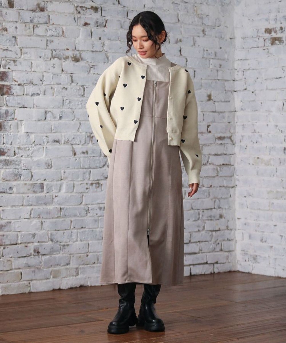 Green Parks ・ＥＬＥＮＣＡＲＥ　ＤＵＥ　スエードポンチジャンスカ 