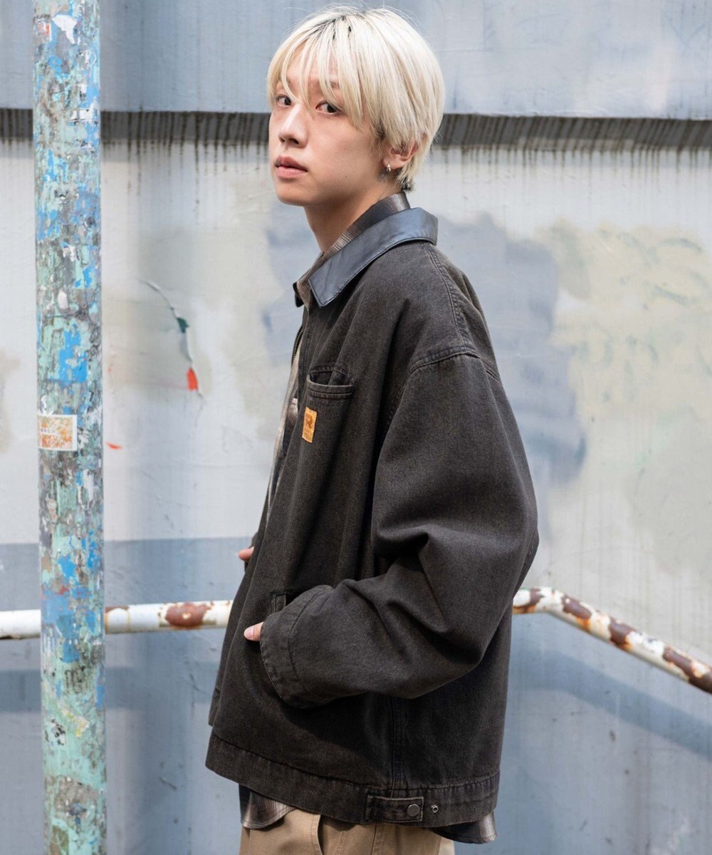 WEGO 【25年秋冬新作/MLサイズ展開】ワーカーズZIPジャケット 