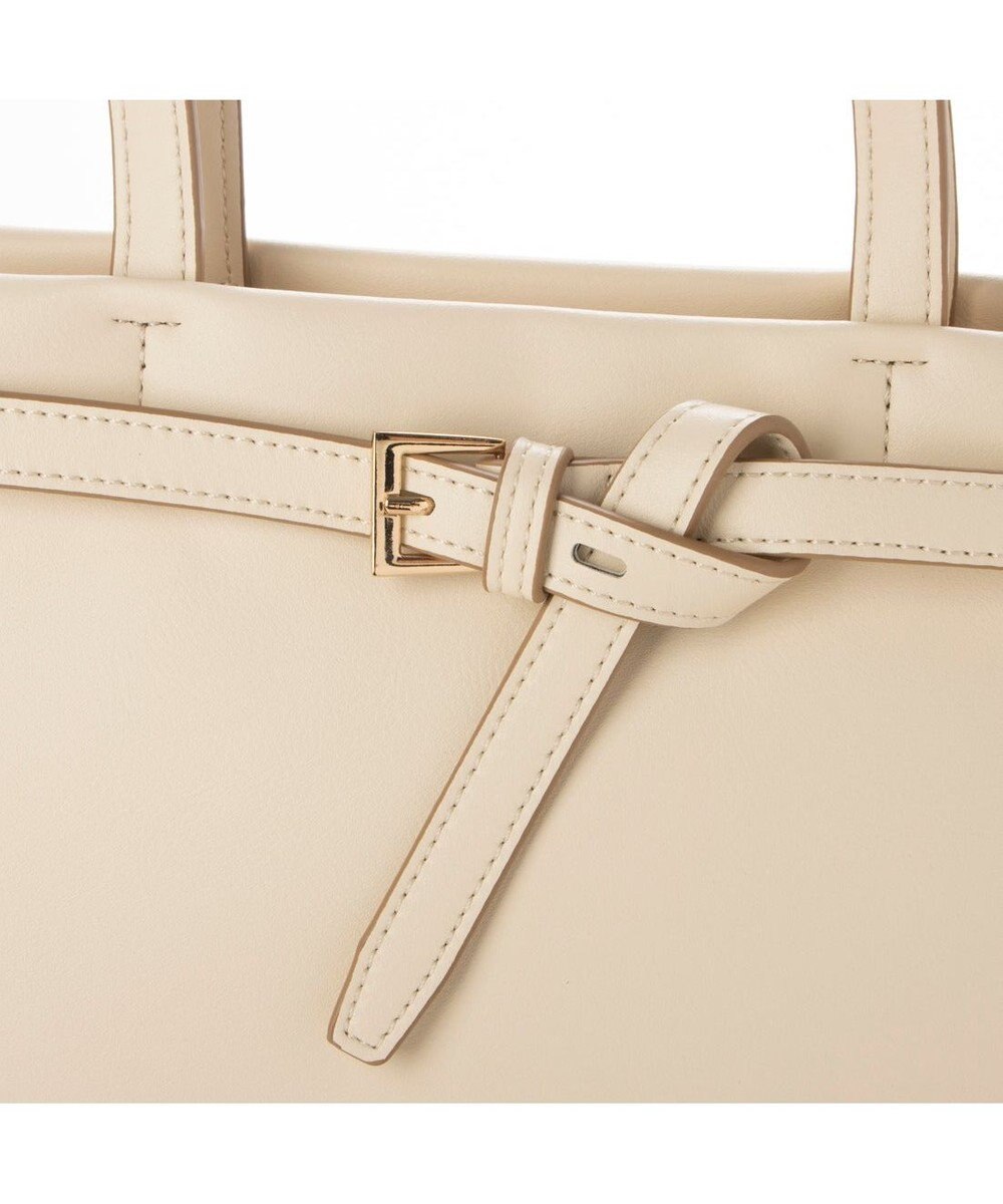 UNBILLION カシュカシュ cachecache / ベルトディテールサイドジップA4トート 