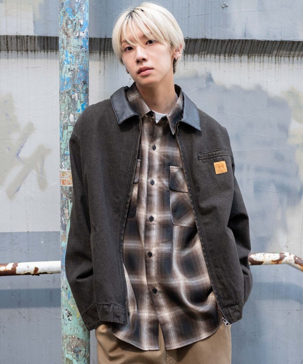 WEGO 【25年秋冬新作/MLサイズ展開】ワーカーズZIPジャケット 