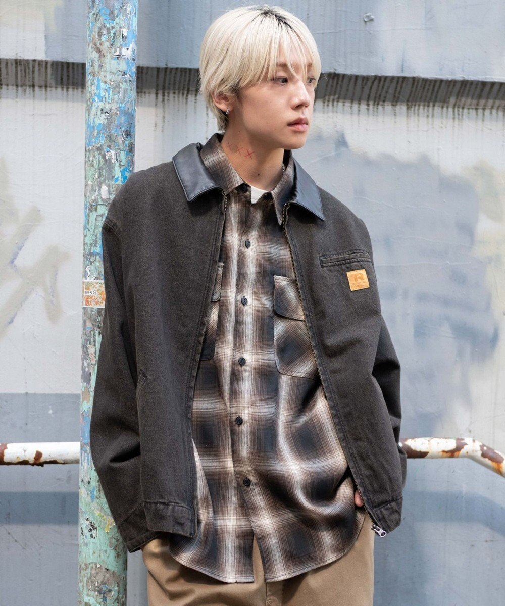 WEGO 【25年秋冬新作/MLサイズ展開】ワーカーズZIPジャケット 