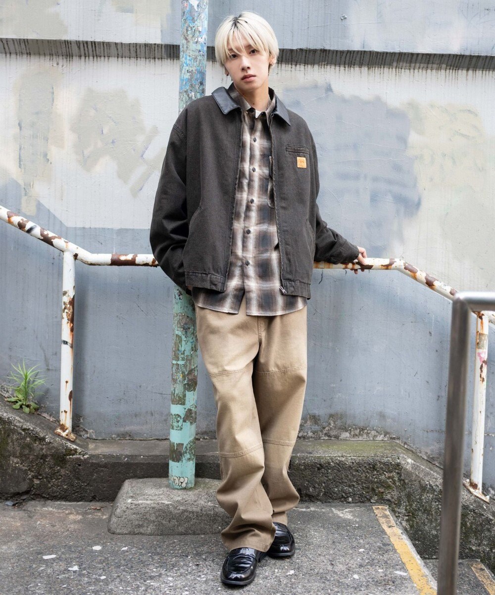 WEGO 【25年秋冬新作/MLサイズ展開】ワーカーズZIPジャケット 