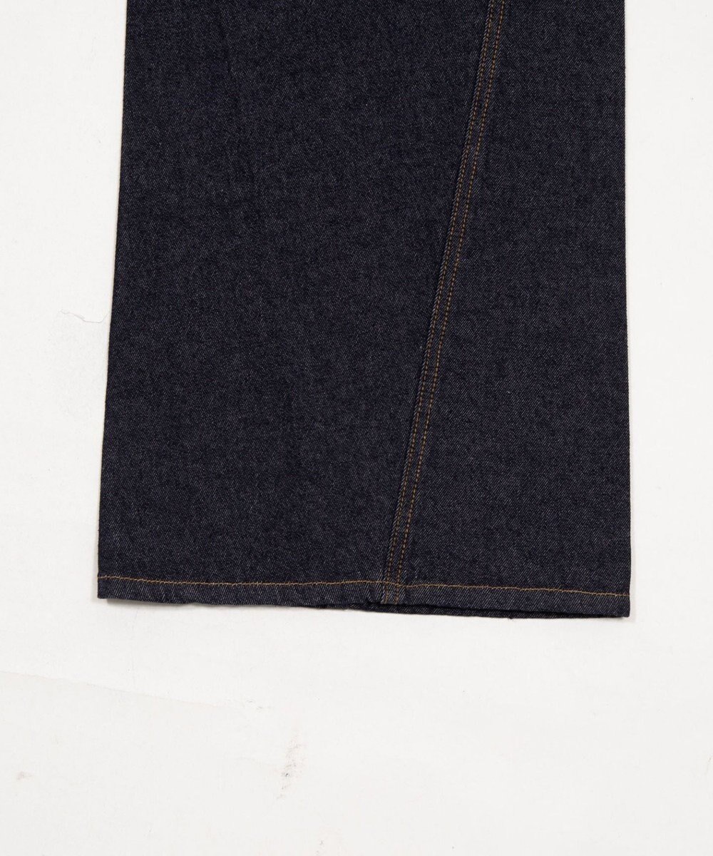 WEGO 【ユニセックス着用ITEM】カバーフィットフラップデニムパンツ 