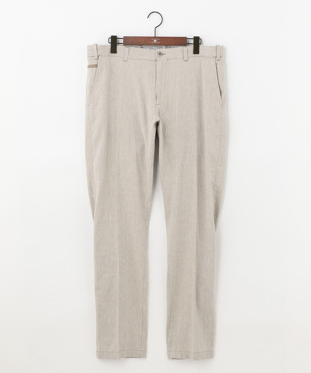 JOSEPH ABBOUD 【キングサイズ】リヨセルリネンシャンブレー パンツ 